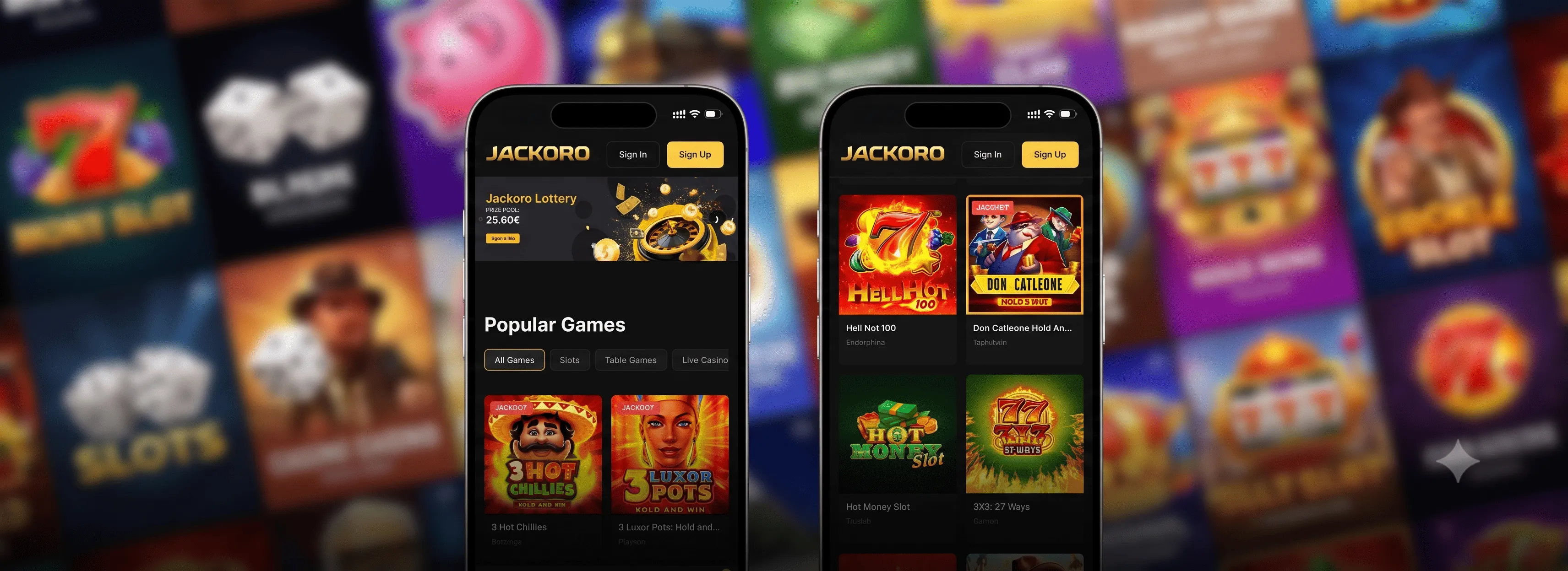 Jackoro Casino app
